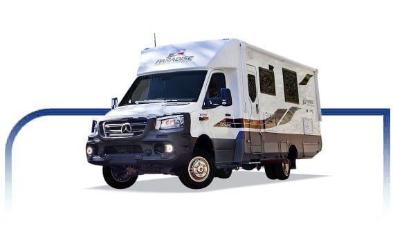 Paradise Spark Series motorhome