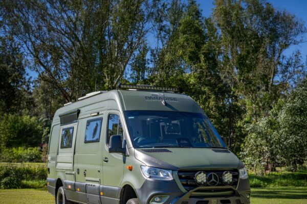 Paradise Oasis Mercedes-Benz Sprinter AWD front view